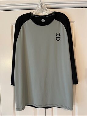 Men's Under Armour Baseball 3/4 sleeve tee shirt